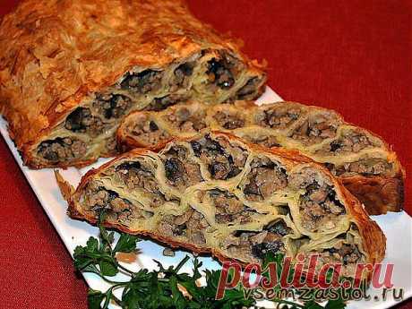 МЯСНОЙ ПИРОГ *МОНАСТЫРСКАЯ ИЗБА*.