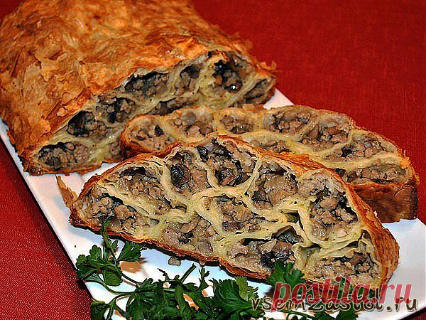 МЯСНОЙ ПИРОГ *МОНАСТЫРСКАЯ ИЗБА*.