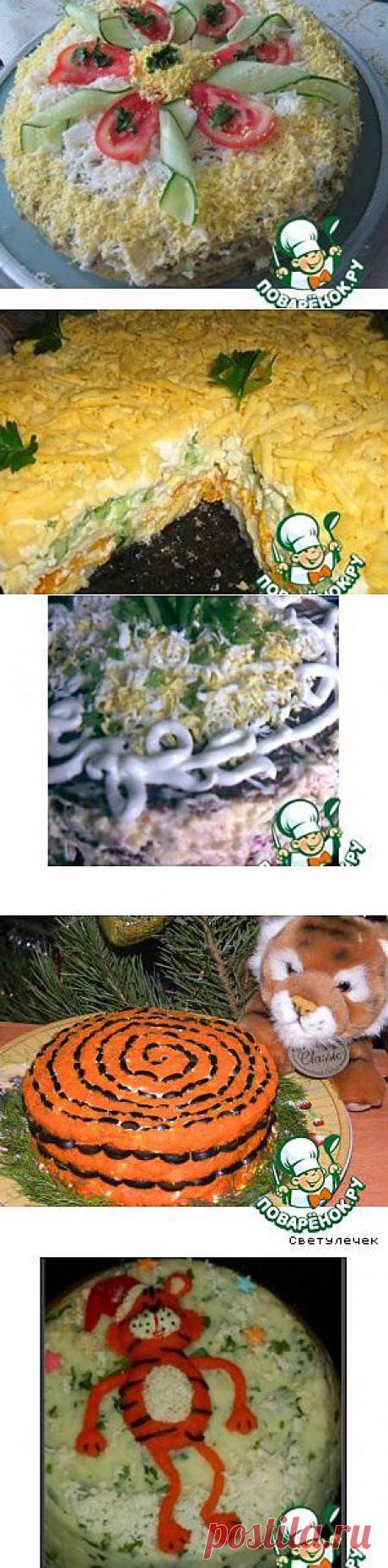 Овощные закусочные тортики.
