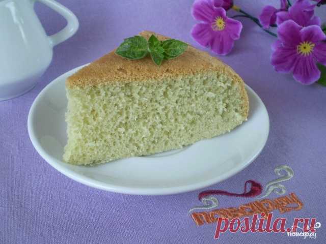 Быстрый бисквит - пошаговый кулинарный рецепт с фото на Повар.ру