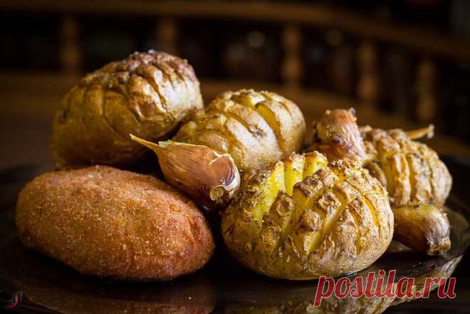 Картофель "Ёжик" праздничный гарнир