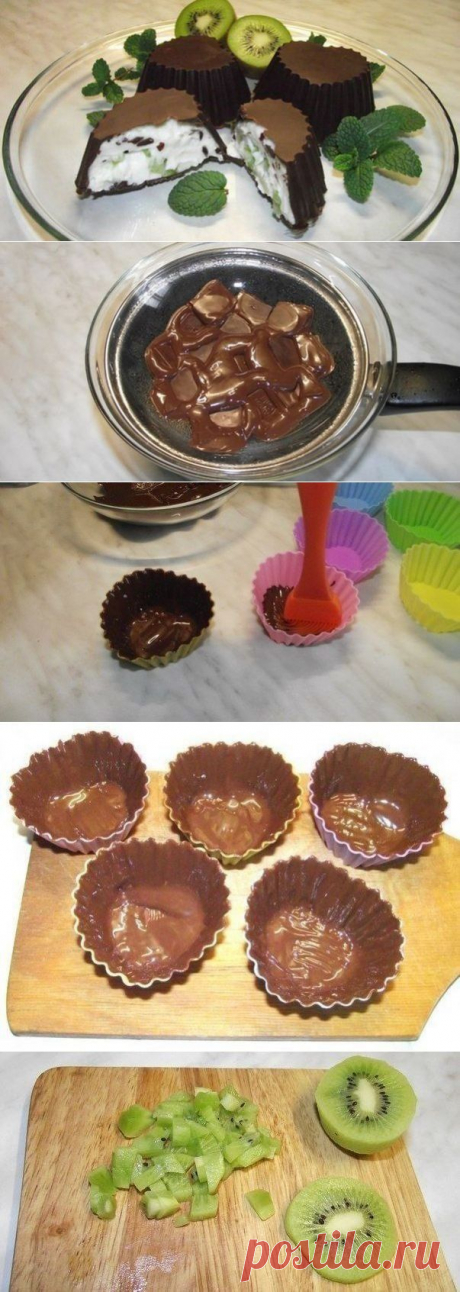 Шоколадные сырки с фруктами - как приготовить в домашних условиях) | Банк кулинарных рецептов
