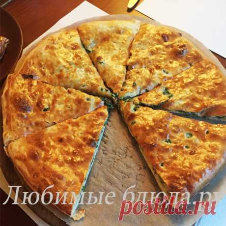 Пирог со шпинатом
