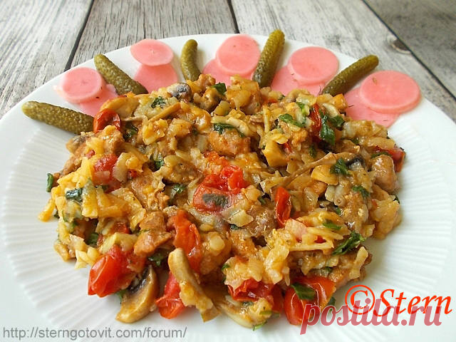 Рагу мясное ленивое