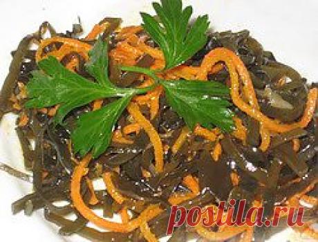 Морская капуста по-корейски