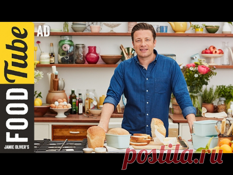 How To Make Bread | Jamie Oliver - AD There’s nothing better than freshly baked bread and Jamie has a simple recipe to guarantee you get a deliciously fluffy loaf that’ll change the way you eat bread forever. This is a paid AD. 

For more information on the Jamie Oliver bakeware featured in t