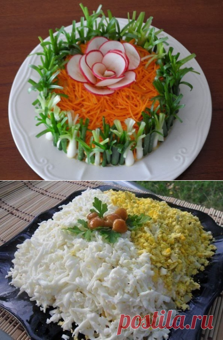 Вкусные салаты на праздничный стол!