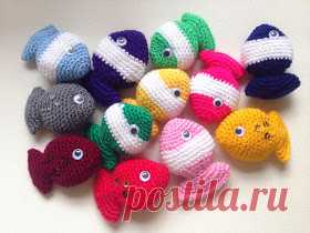 Lily Razz: Fish Candy - Free crochet pattern
