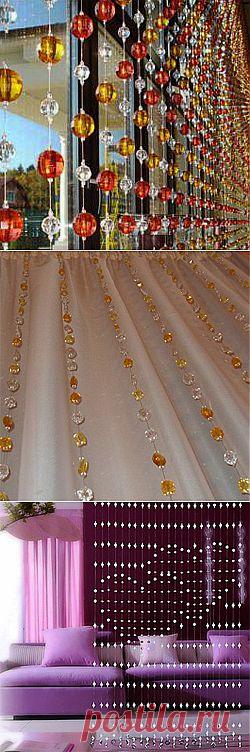 шторка из бусин мастер-класс