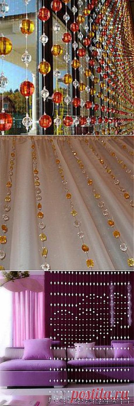 шторка из бусин мастер-класс