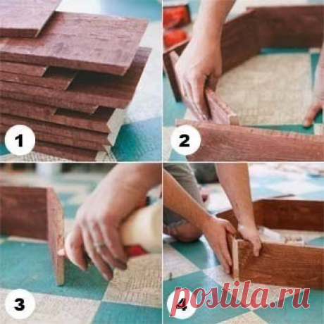Необычные полки-соты своими руками