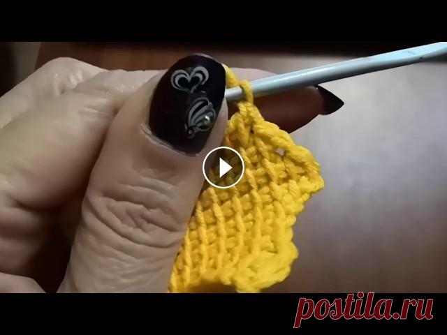 Тунисское вязание для начинающих. Tunisian knitting for beginners. Азы тунисского вязания. Если Вам нравится мой канал и вы хотите его поддержать - карта сбербанка 4817760213116837 . Огромная благодарность всем, кто п...