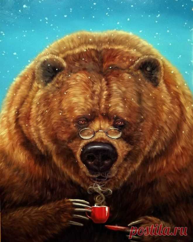 ღА вечером, когда пили чай, Медвежонок сказал:
- Не знаю когда, но когда-нибудь обязательно будет лучше.
- Ещё бы! - подхватил Ёжик.

А Медвежонок думал:
