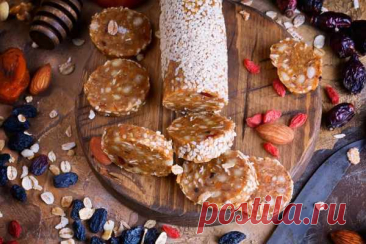 Рецепт финиковой колбаски — Домашняя кулинария