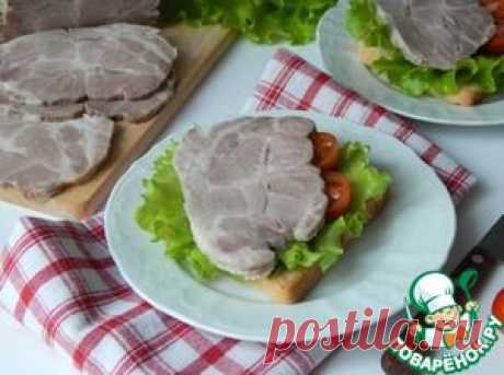 Домашняя ветчина в мультиварке - кулинарный рецепт