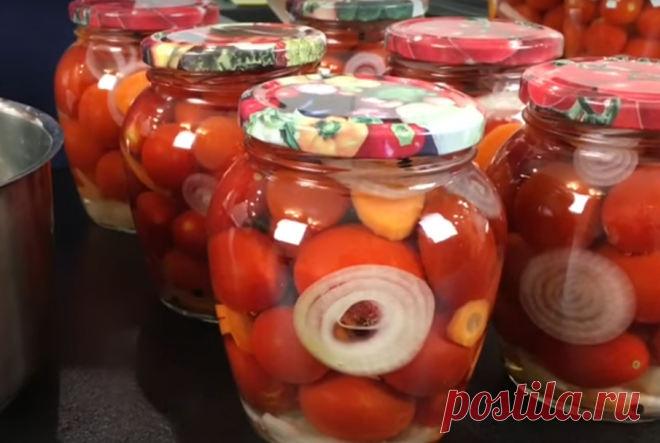 Обалденные маринованные помидоры 