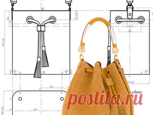 Проектирование сумки типа «кисет» - Ярмарка Мастеров - ручная работа, handmade
