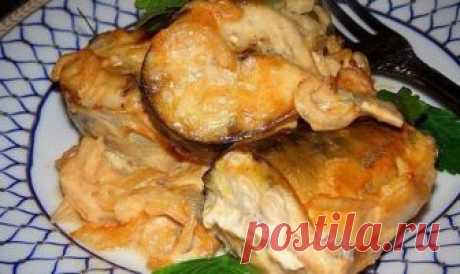 Вкусное блюдо из недорогой рыбы Она получилась очень вкусной, сочной и не сухой, а просто тающей во рту.