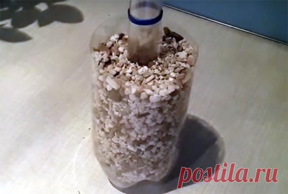 Аквариумный биофильтр из пластиковой бутылки своими руками. Проще и дешевле не бывает! Мастер-класс