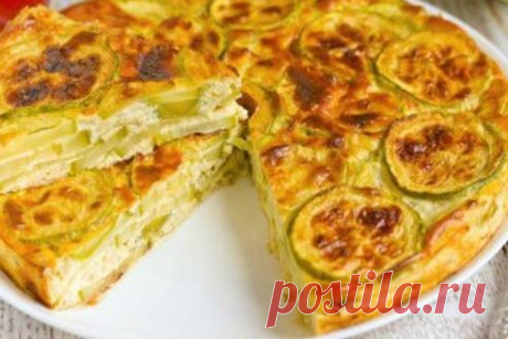 Запеканка с кабачками
| рецепты с кабачками