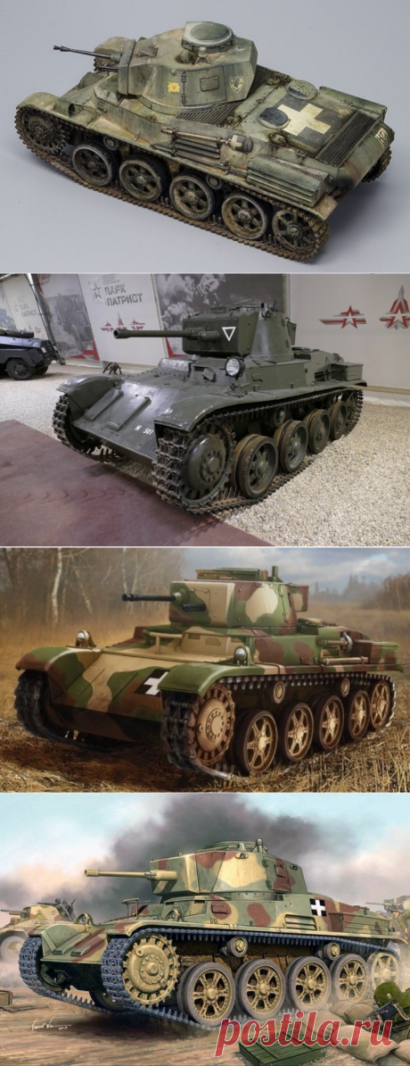 Венгерский легкий танк 38.m Toldi — archivetechburo.ru