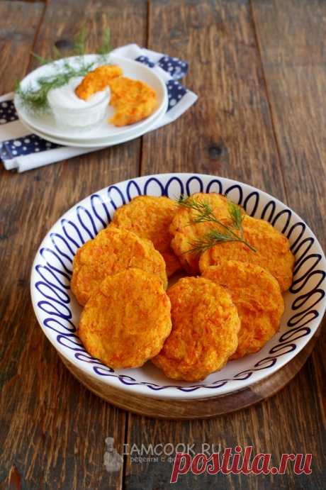 Диетические морковные котлеты