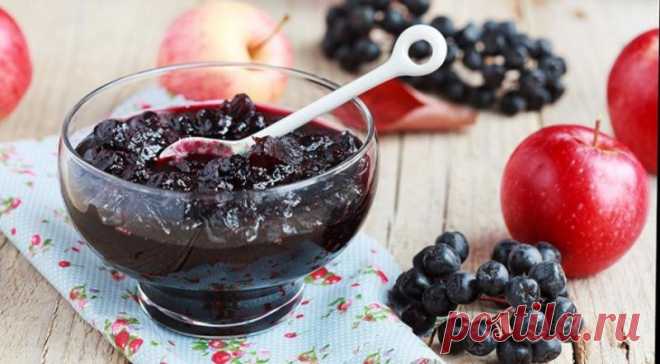 ​Варенье из черноплодной рябины с яблоками — Sloosh – кулинарные рецепты