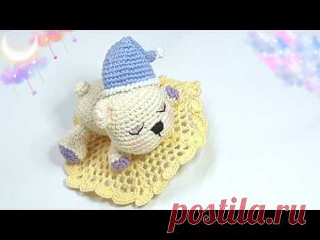 🐻 COMO HACER OSITO DORMILON  - AMIGURUMIS  / TUTORIAL PASO A PASO  🐻