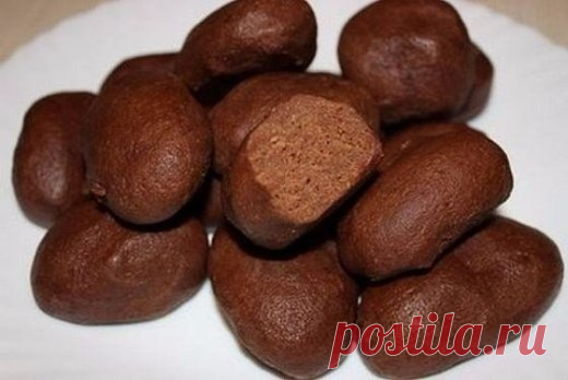 Пирожное “Картошка” 

 

- 500 гр. крошек печенья – 200 гр. сливочного масла – 200 гр. сахара – 2-4 ст.л. какао – 150-200 мл молока – ванилин, корица по вкусу
Приготовление:
1. Печенье измельчить в кухонном комбайне. 2. …