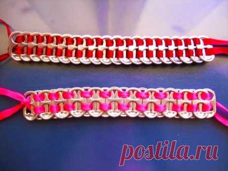 ► CONVIERTE ANILLAS de lata EN LINDAS PULSERAS