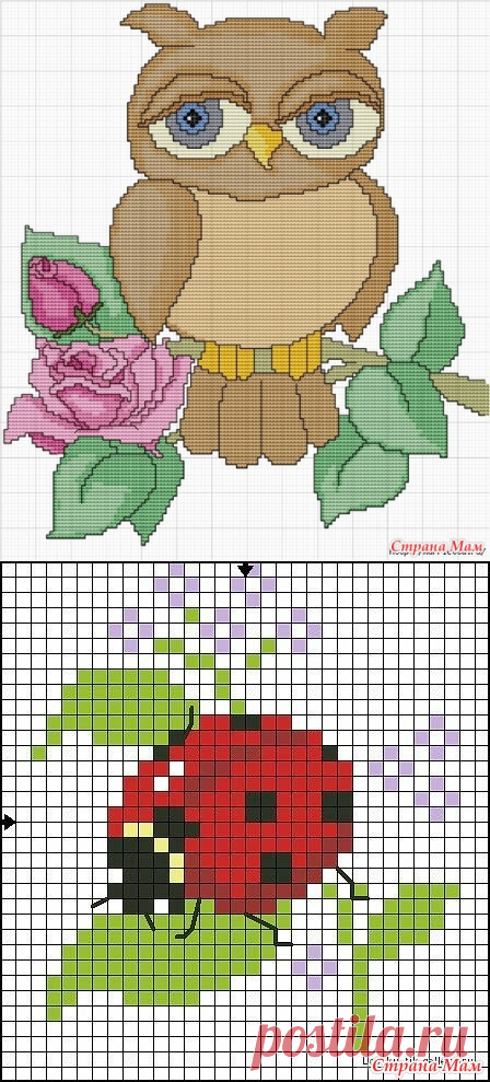 . Схемы для детских пледов часть 2 - Все в ажуре... (вязание крючком) - Страна Мам