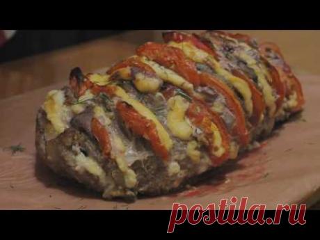 ЗАПЕЧЕНАЯ СВИНАЯ ШЕЯ | ФАРШИРОВАННАЯ СВИНАЯ ШЕЯ | BAKED PORK NECK