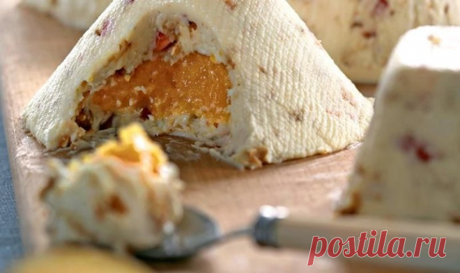 Пасха с абрикосовым соусом - Пошаговый рецепт с фото своими руками Как приготовить Пасха с абрикосовым соусом.Простой пошаговый рецепт приготовления в домашних условиях с фото.