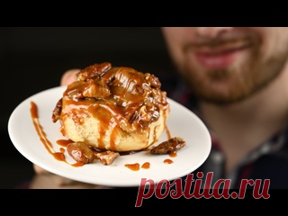 Божественные булочки с корицей, карамелью и орехом пекан. Нежные и очень вкусные. Тесто1. Молоко 3.2% - 100 гр.2. Сахар - 100 гр.3. Яйца СО - 2 шт.4. Соль - 1/4 ч.л.5. Ваниль - 1 ч.л.6. Мука - 400 гр.7. Дрожжи - 2 ч.л.8. Сливочное масло - 100 гр.Начинка1. Сахар - 100 гр.2. Корица - 10 гр.3. Сливочное масло - 55 гр.Карамель1. Масло сливочное - 85 гр.2. Сахар - 200 гр.3....
