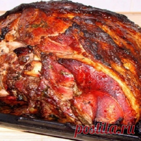 Запеченная свиная рулька в особом маринаде | Самые вкусные кулинарные рецепты