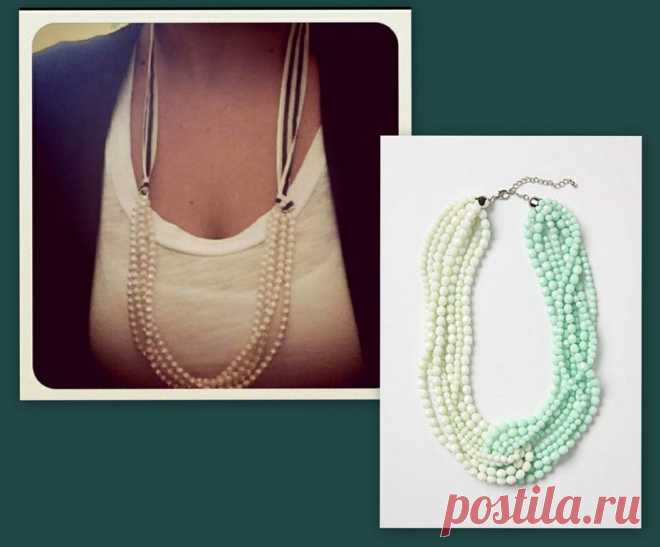 современные жемчужные ожерелья / Украшения и бижутерия / ВТОРАЯ УЛИЦА