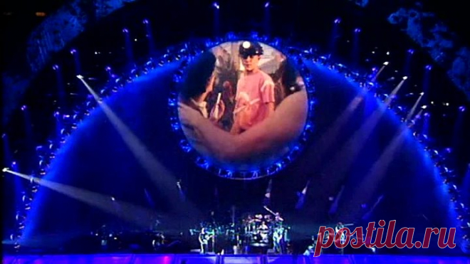 Pink Floyd - Shine On You Crazy Diamond (Live in London, 1994)+Замена звуковой дорожки с Виниловой пластинки [Vinyl LP]. Full HD 1080p.