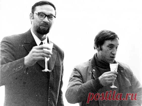 Игорь Шишкин и Владимир Высоцкий, Москва, ноябрь 1974 года
