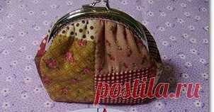 №1:Сумочка-кошелек с фермуаром своими руками. Крой. Учимся шить, кроить для всех.
Уроки шитья, реставрации, рукоделия, книги.