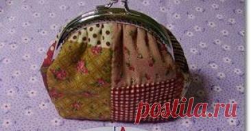 №1:Сумочка-кошелек с фермуаром своими руками. Крой. Учимся шить, кроить для всех.
Уроки шитья, реставрации, рукоделия, книги.