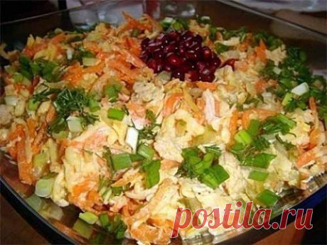 Салат &quot;Лисичка&quot;
