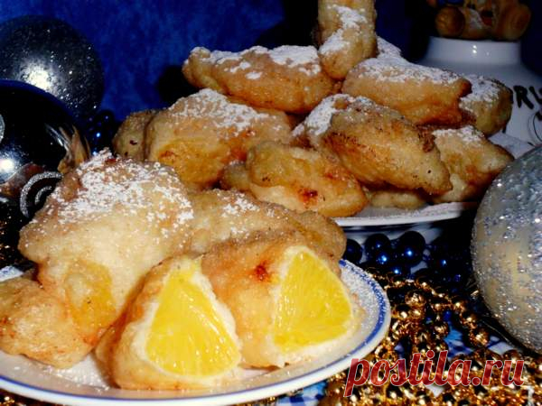 Апельсины в кляре 