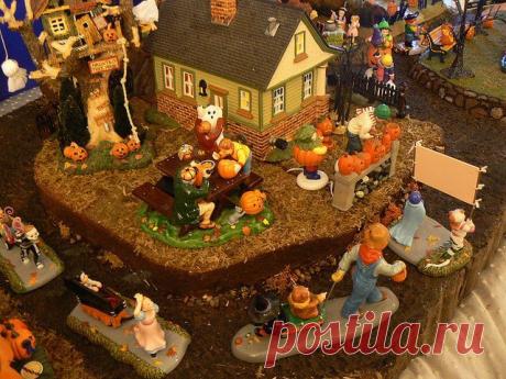 Диорамные интерьерные композиции на Хэллоуин - Planetalsad