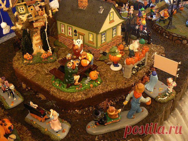 Диорамные интерьерные композиции на Хэллоуин - Planetalsad