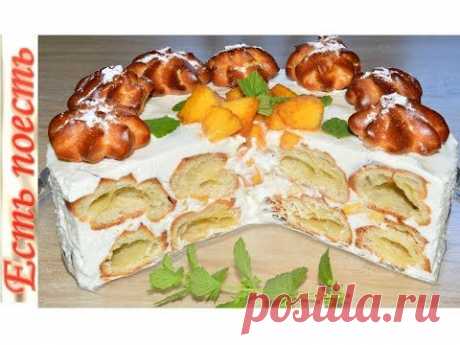Торт без выпечки а-ля Дамские пальчики
