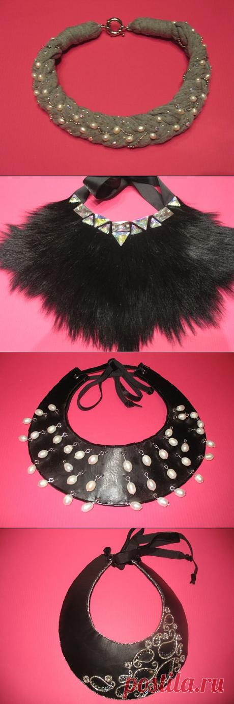 Крупные украшения на шею / Украшения и бижутерия / Модный сайт о стильной переделке одежды и интерьера