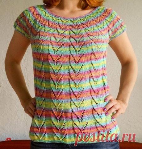 Симпатичный топ на лето