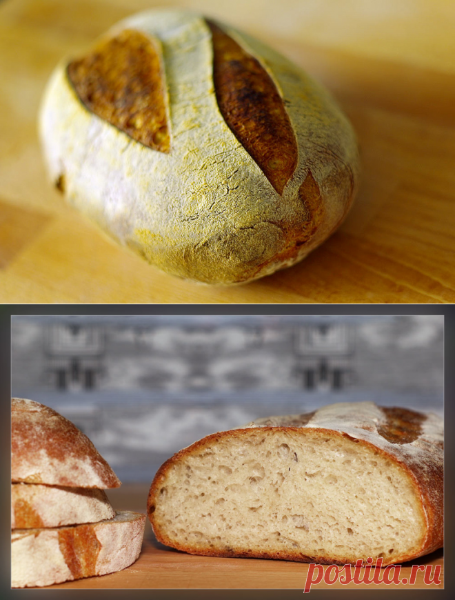 Vermont Sourdough. (Адаптированный под закваску влажностью 100%) - ХЛЕБ & ХЛЕБ