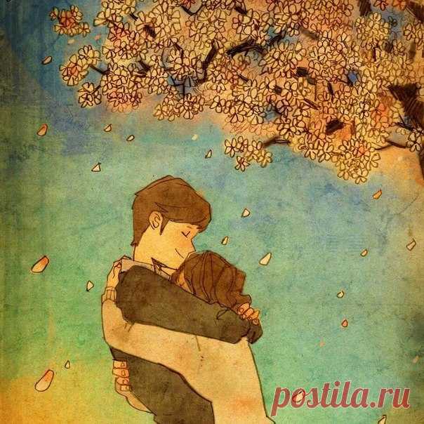 - Любовь - серьёзная работа. Над этим каждый день надо вкалывать, это огромнейший труд!
- А разве не полёт?
- Полёт - это влюблённость. А любовь - совсем другое. Это вот взять, человека обнять и отвечать за него. Отвечать навсегда, на всю жизнь.