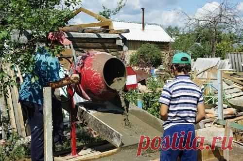 Пропорции бетона для фундамента. Состав бетона